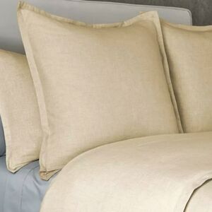 The Threadery Luxe Cotton Cashmere Euro Pillowcases, Oatmeal
